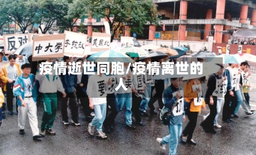 疫情逝世同胞/疫情离世的人