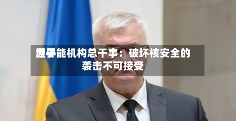 世界
原子能机构总干事:破坏核安全的袭击不可接受