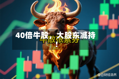 40倍牛股,大股东减持!
