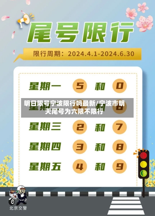 明日限号宁波限行吗最新/宁波市明天尾号为六限不限行